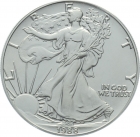 USA 1 Dollar 1988 Silver Eagle - 1 Unze Feinsilber